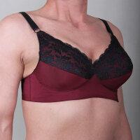 "Olivia" Transwonder BH bordeaux/schwarz