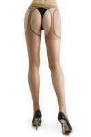 offene Strumpfhose Gina nature