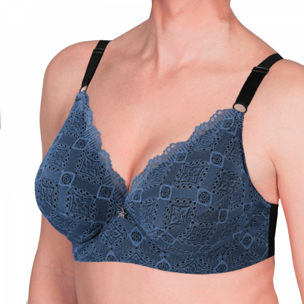 "Olivia" Transwonder BH Spitze Midnightblue