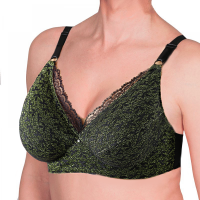 "Olivia" Transwonder BH Spitze Glamour green