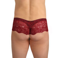 Gaff - Panty mit Spitze bordeaux