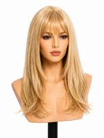 Damen-Langhaarperücke Blond gesträhnt